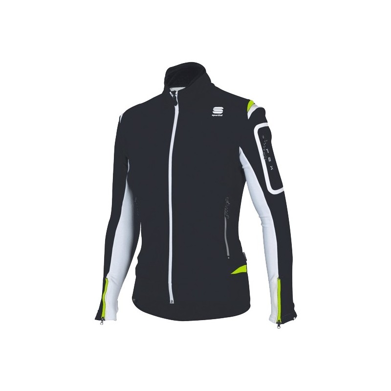 Sportful APEX Flow WS STRETCH JACKET donkergrijs Sportful APEX Flow WS STRETCH JACKET donkergrijs